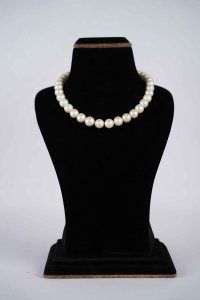 Single Row Natural South Sea Champagne Color Spotless Pearls AAA Grade