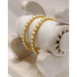 Single Pearl Bangles